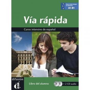 Via rápida libro del alumno + CD: Via rápida libro del alumno + CD (Tapa blanda).
