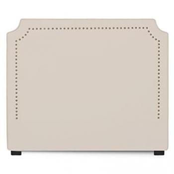 Tête de lit Diana 140 cm en velours doux beige