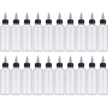 20pcs 100ml Empty Plastic Squeeze Mayo Bottles