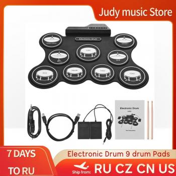 Kompakte Digitale Trommel mit 9 Pads