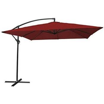 Happy Garden Outdoor Sonnenschirm Molokai Quadratisch 270x270 cm Rot