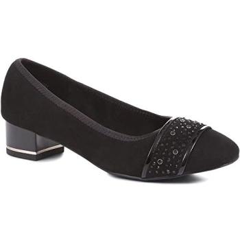 Pavers Chaussures de Ville Noires à Talons