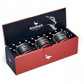 Lote Malvasia 130 g: Foie Gras con Mousse de Trufa, Libre de Gluten
