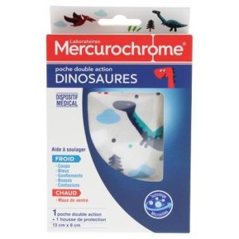 Poche de Secours Mercurochrome Dinosaures 2‑en‑1