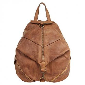 Samantha Look Leder Cityrucksack, 35 cm x 33 cm x 7 cm, Made in Italy