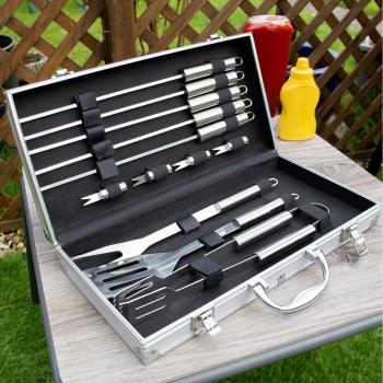 Outdoor Cooking Essentials 12-piece Grill Tools Set