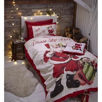 Santa’s Classic King Duvet Set by Catherine Lansfield