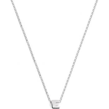 Collar de Plata de Ley 925 con Letra E