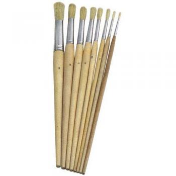 Pincel Brico Redondo Cerda Blanca N°  7