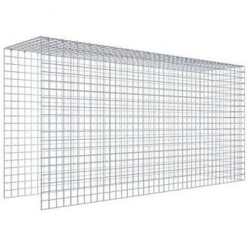 Gabion de Montaje 2.00 m ×1.00 m ×0.50 m – Red 5×5 cm, Anillo C