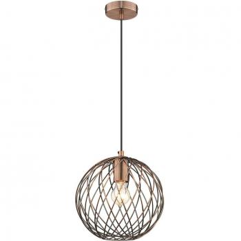 Spring Lighting Antique Copper Pendant, E27