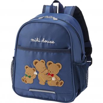 Miki House Baby & Toddler Navy Blue School Bag