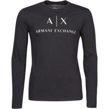 Armani Exchange Herren Langarmshirt