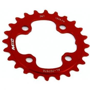 MSC Piatto Ciclismo 64 mm 24d Rosso