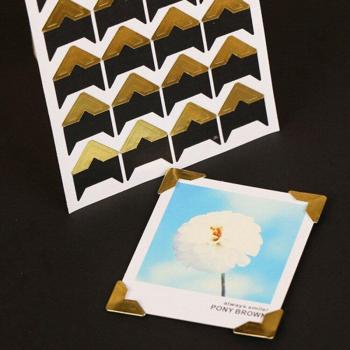 120pcs Album Photo Corner Stickers