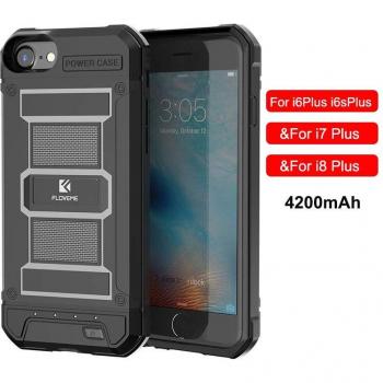 FLOVEME External Battery Charger Case for iPhone 6/6S/7/8 Plus