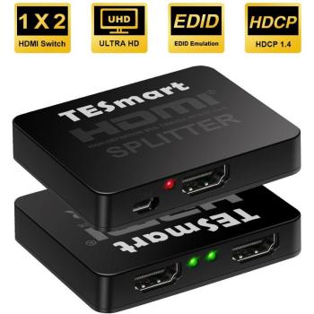 Adaptador TSmart 4K 30Hz 1 en 2 HDMI