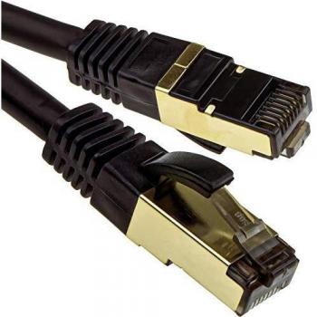 UltraFlex 40 Gbps CAT8.1 SFTP Cable – 3 m, Black