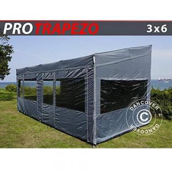 Gazebo Trapezoidale 3×6 m, Modulo Pieghevole FleXtents PRO