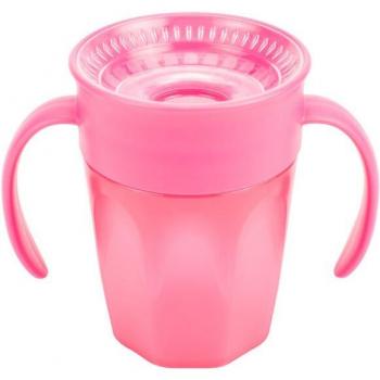 Dr. Brown's Vaso 360 Rosa Sin Boquilla 200ml