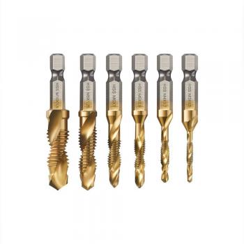 Hex Shank Metric Tap Drill Set for M3 to M10