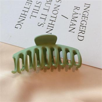 Pinzas de pelo glaseadas, 1 Uds., garras acrílicas para cabello coreano