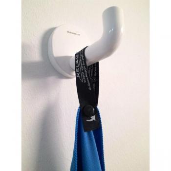 BasicNature Handtuch 'Velour', 85 x 150 cm, blau
