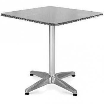 PuntoQuadro – Tavolo Grigio in Alluminio