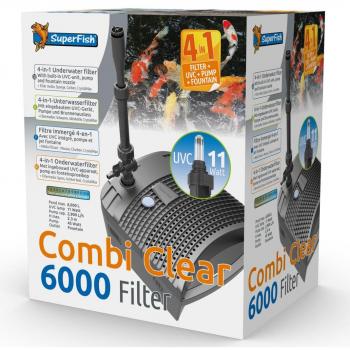 SuperFish Combi Clear 6000 filterpomp