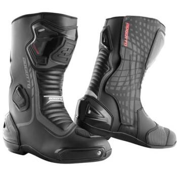 Motospeed Bogotto Race‑X Black 42 Botas de Motocicleta