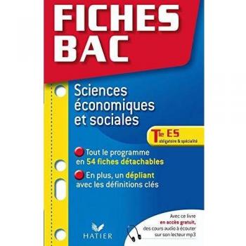 Sciences économiques et sociales Tle ES, obligatoire et spécialité