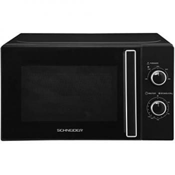 Micro‑ondes Schneider SCMW20SMB 20 L noir avec fonction décongélation à 5 niveaux