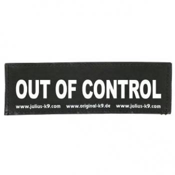Julius K9 Tekstlabel Out of Control Maat 0