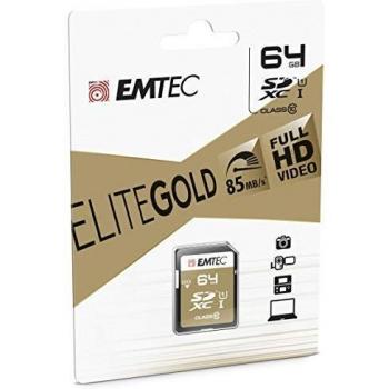Emtec tarjeta de memoria SDXC 64GB UHS-I Clase 10