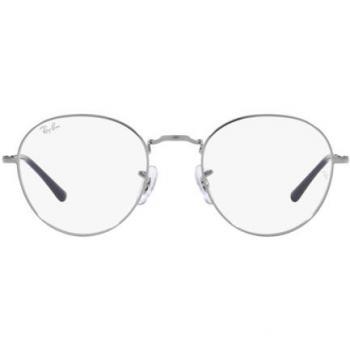 Ray-Ban RX3582V Unisex-Brille Vollrand Panto Metall-Gestell 51mm/20mm/140mm, grau