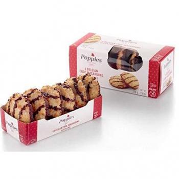 Poppies Galletas Macaroon de Coco y Chocolate