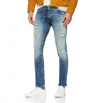 Jean Slim Jack & Jones Jjiglenn Jjoriginal Jos 788 50sps, Bleu