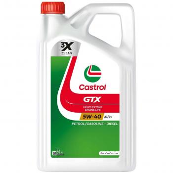 Castrol GTX A3/B4 5W-40 Hochleistungs-Motorenöl 5L