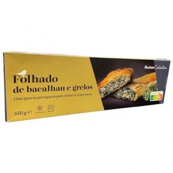Folhado de Bacalhau e Verduras 550g