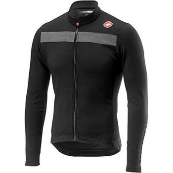 Castelli Puro 3 Men's Cycling Jersey, Light Black, XL