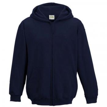 Boys Girls Kids Hoody French Navy Age 5-6