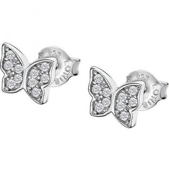 Pendientes de Plata Lotus Silver LP3051-4/1 Mariposa