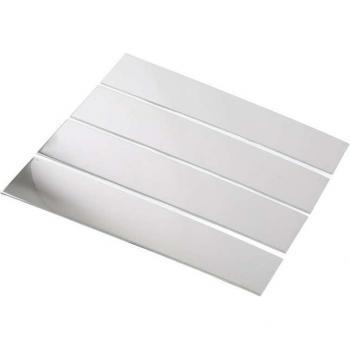 Tür Fenster Post Molding Chrom Spiegel Poliert 304 Edelstahl für Auto Dekoration
