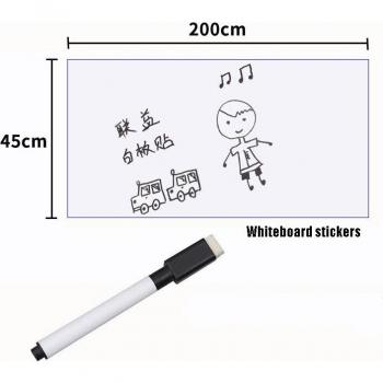 Mural Autocollant Épaissi PVC Whiteboard