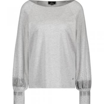 MONARI Langarmshirt grau | 38
