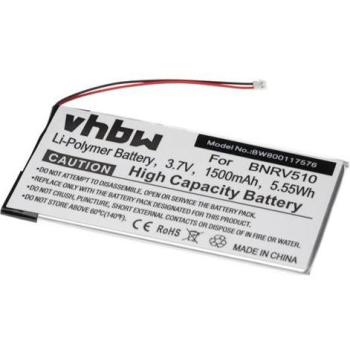 Batterie de remplacement vhbw pour Pocketbook 631 Touch HD, PR-28 (3,7V, 1500mAh)