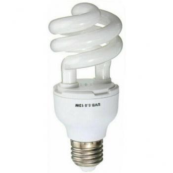 Lampadaire fluorescente compacte UVB 5.0/10.0 pour reptiles