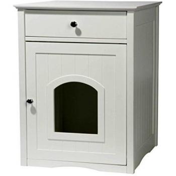 Designer Katzenschrank Mohrle, Farbe Weiß