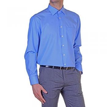 Seidensticker Long Sleeve Business Blouse – Classic Collar, Homme