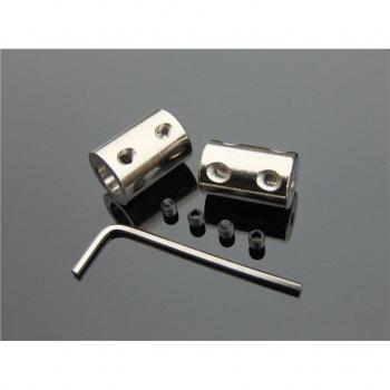 45mm Steel Coupling Assembly with Wrench & Screws